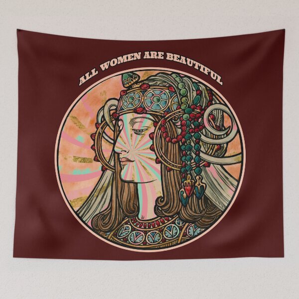 Item preview, Vintage woman portrait designed and sold by Astralia.