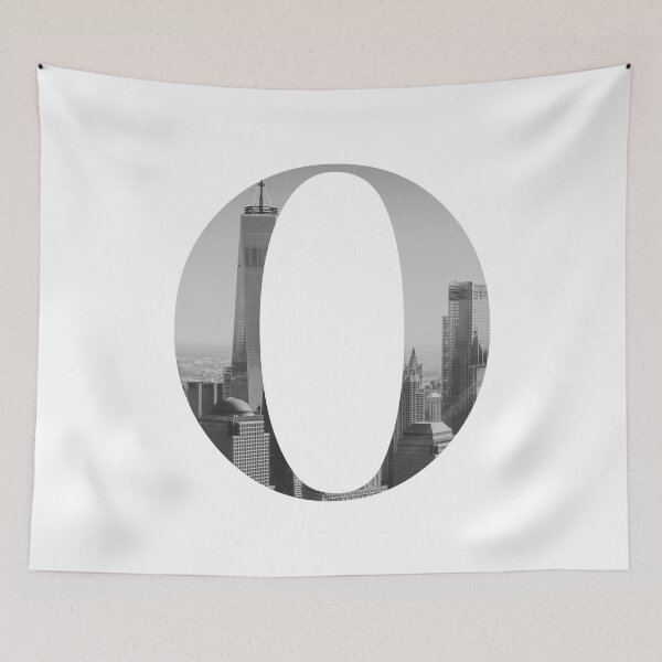 Item preview, New York Letter O designed and sold by PaulSDesign.