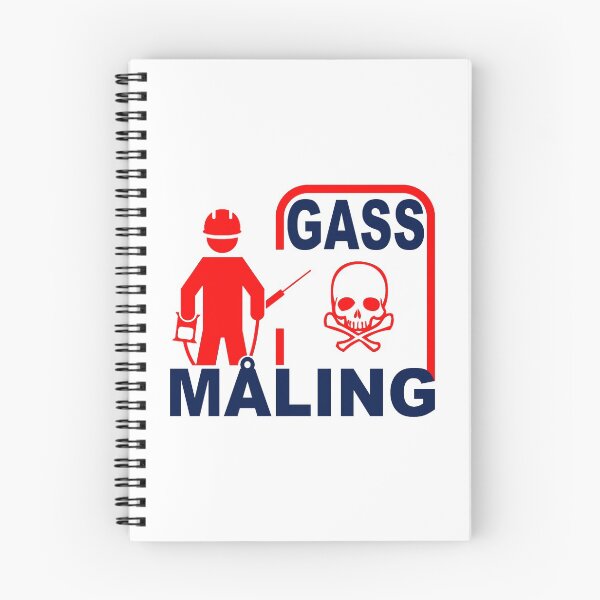 Item preview, Probador de gas; Espacio confinado; Noruego; designed and sold by StickerApe.