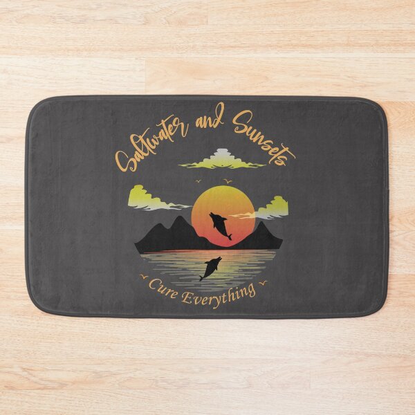Item preview, Saltwater and Sunsets Cure Everything   designed and sold by lady-fiona.