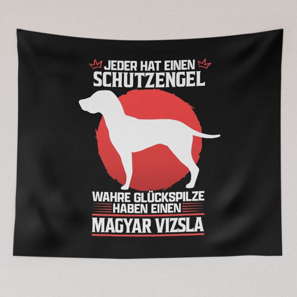 Item preview, Magyar Vizsla Guardian Angel Pointing Dog saying designed and sold by madgrfx.