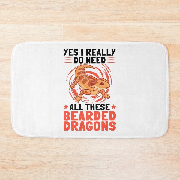 Item preview, Yes I need bearded dragon lizard owner saying designed and sold by madgrfx.