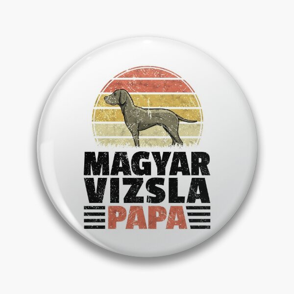 Item preview, Magyar Vizsla Papa Pointing Dog Gift designed and sold by madgrfx.