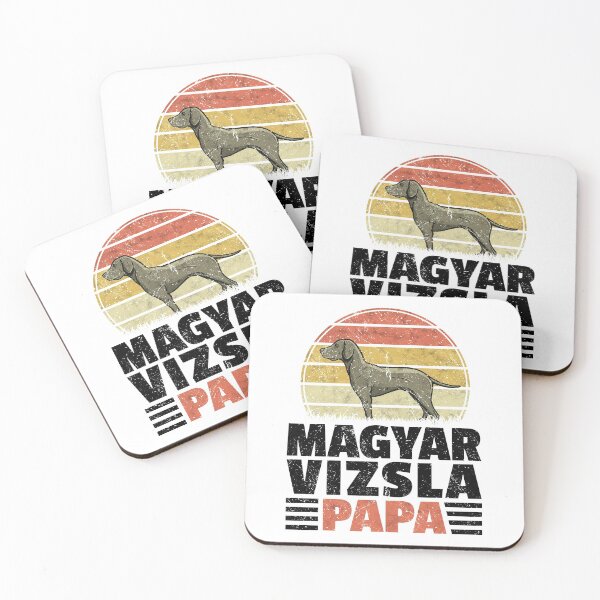Item preview, Magyar Vizsla Papa Pointing Dog Gift designed and sold by madgrfx.