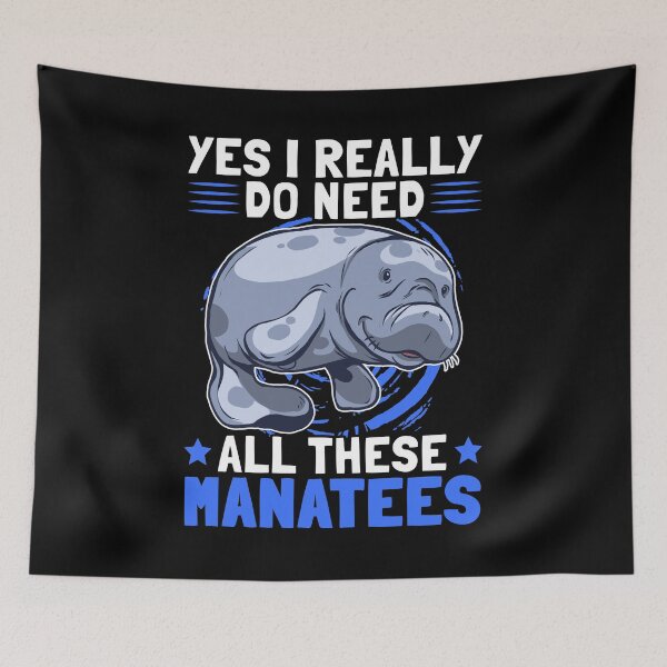 Item preview, Yes i need manatee marine mammal humor designed and sold by madgrfx.