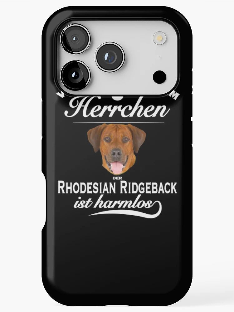 Thumbnail 1 of 4, iPhone Case, Rhodesian Ridgeback Tshirt Rhodesian Ridgeback Dog Shirt Tee designed and sold by KDesigns85.