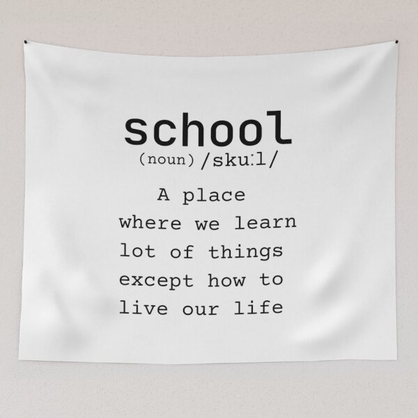 Item preview, definition of school designed and sold by theartygirl.