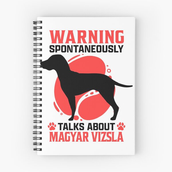 Item preview, Talks about Magyar Vizsla pointing dog humor designed and sold by madgrfx.