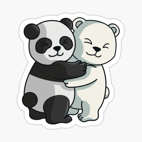 Artikel-Vorschau von Panda Eisbär Liebe niedliche Tiere knuddeln, designt und verkauft von 123428094.