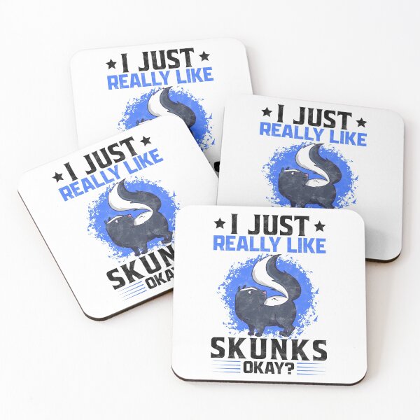 Item preview, I just like skunk, badger, skunk humor designed and sold by madgrfx.