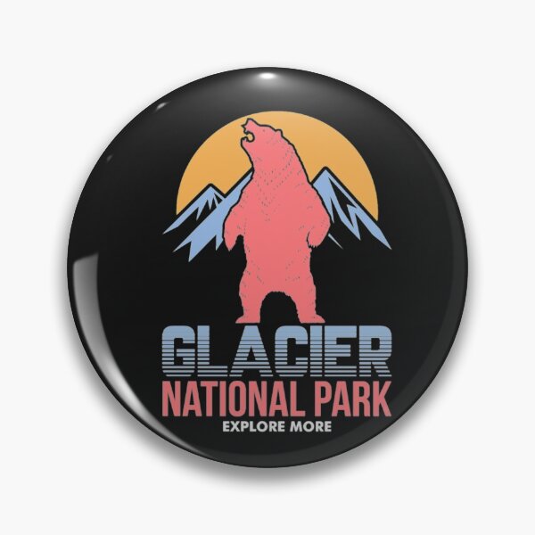 Item preview, Glacier National Park Mountains Bear Gift Shirt  designed and sold by Clavitaps.