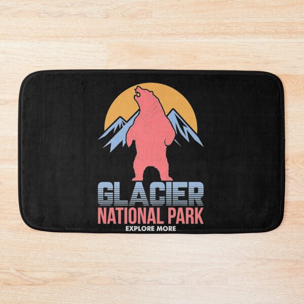 Item preview, Glacier National Park Mountains Bear Gift Shirt  designed and sold by Clavitaps.