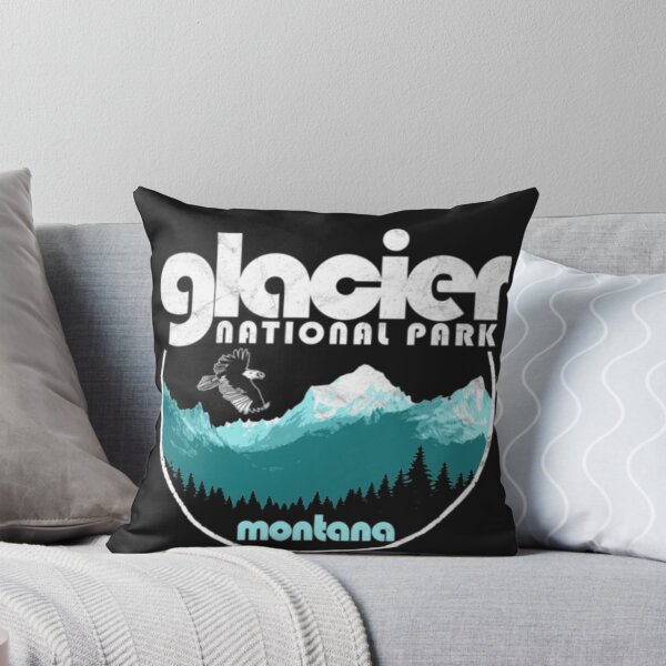 Item preview, Glacier National Park Montanaretro Mountains Shirt  designed and sold by Clavitaps.