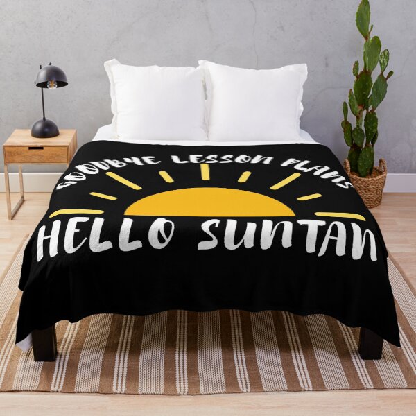Item preview, Goodbye Lesson Plans Hello Suntan designed and sold by SunfullyYours.