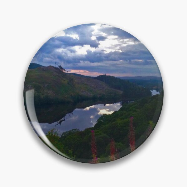 Item preview, Scottish Lake and Scenic View in Dumfries and Galloway, Landscape Photography designed and sold by WildBerryArt.
