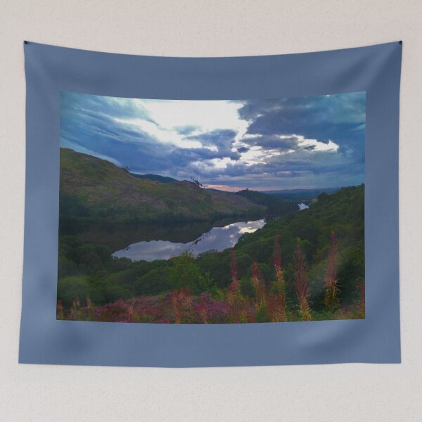 Item preview, Scottish Lake and Scenic View in Dumfries and Galloway, Landscape Photography designed and sold by WildBerryArt.