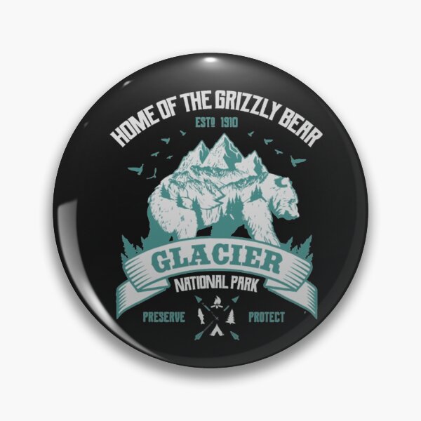 Item preview, Glacier National Park Vintage American Crazy Shirt  designed and sold by Clavitaps.