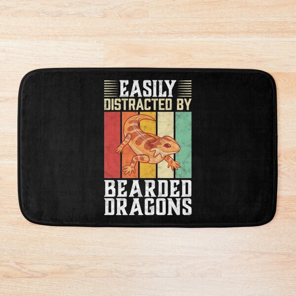 Item preview, Easily distracted by bearded dragon lizard saying designed and sold by madgrfx.