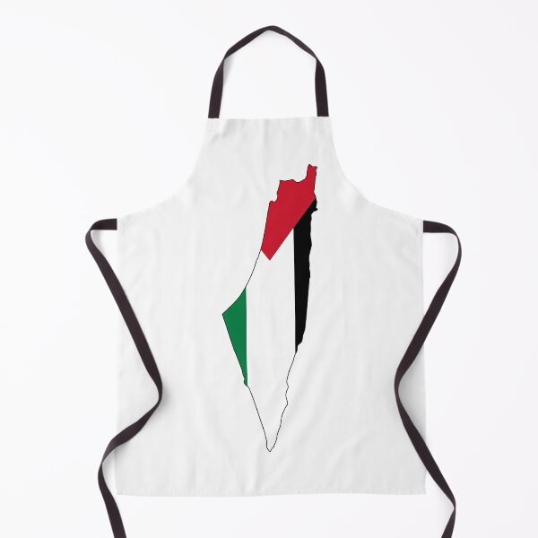 Item preview, Palestinian flag on the map designed and sold by samer11.
