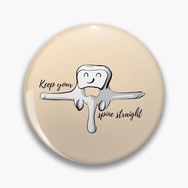 Item preview, Keep your spine straight designed and sold by newprojectvibe.