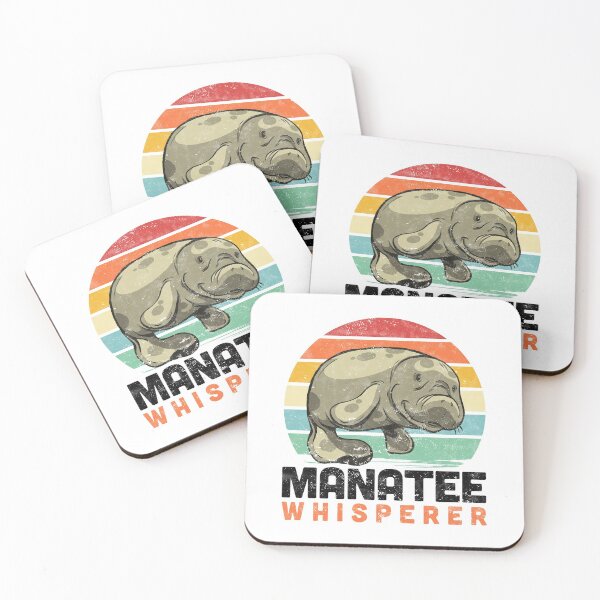Item preview, Manatee whisperer funny marine mammal saying designed and sold by madgrfx.