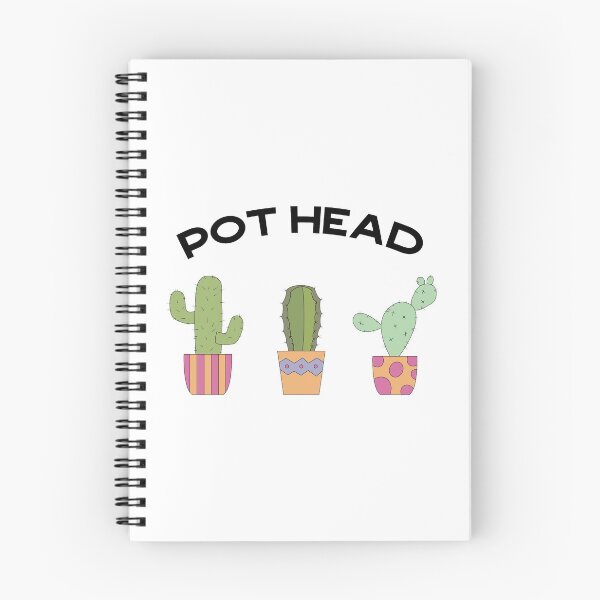 Item preview, Pot Head Succulent Cactus Pun designed and sold by designandclouds.