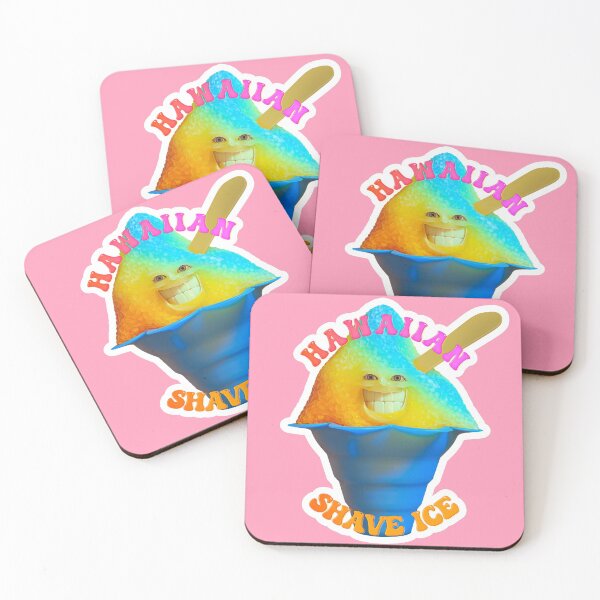 Item preview, Happy Hawaiian shave ice snow cone rainbow  designed and sold by AlexSin.