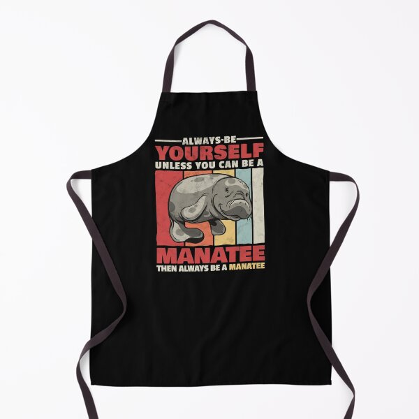 Item preview, Manatee always be yourself marine mammal humor designed and sold by madgrfx.
