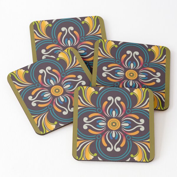 Item preview, Colorful Tradition pattern designed and sold by poodlehouse.