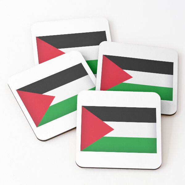 Item preview, Palestinian flag on the map designed and sold by samer11.