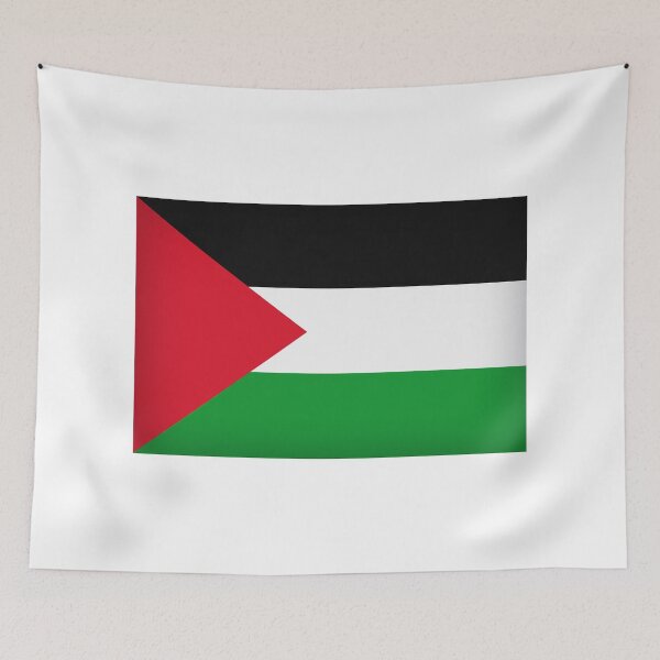 Item preview, Palestinian flag on the map designed and sold by samer11.