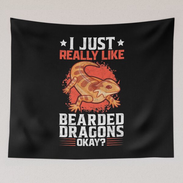 Item preview, I like bearded dragons lizard owner saying designed and sold by madgrfx.