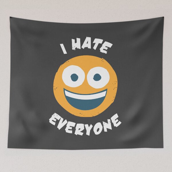 Item preview, I Hate Everyone designed and sold by PapaBujuGaming.