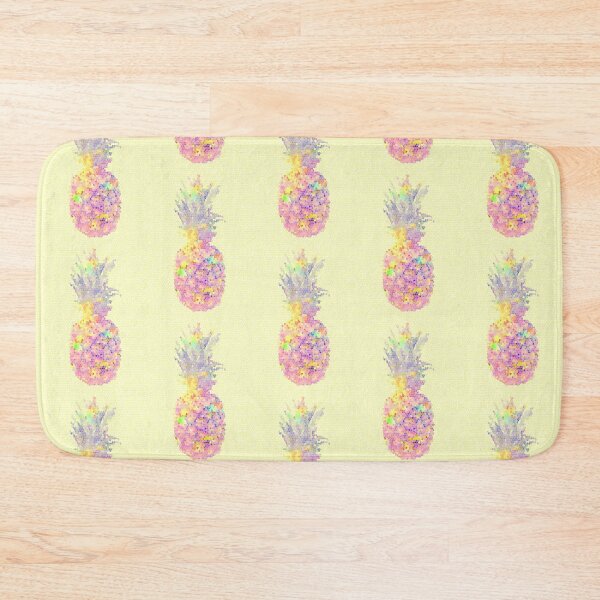 Item preview, PINEAPPLE tropical fruit  tropicageometric shape  wall art expressionalism minimalist  minimalism art designed and sold by SILVERAPPLE.