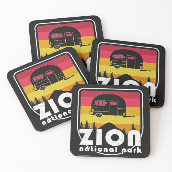 Item preview, Zion National Park Vintage Retro Camper Shirt  designed and sold by Clavitaps.
