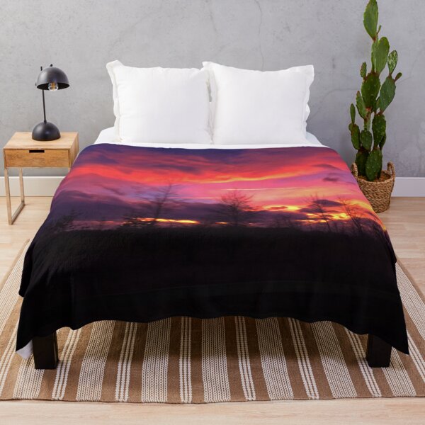 Item preview, fire Sky - Sunset Clouds - British Sky designed and sold by WildBerryArt.