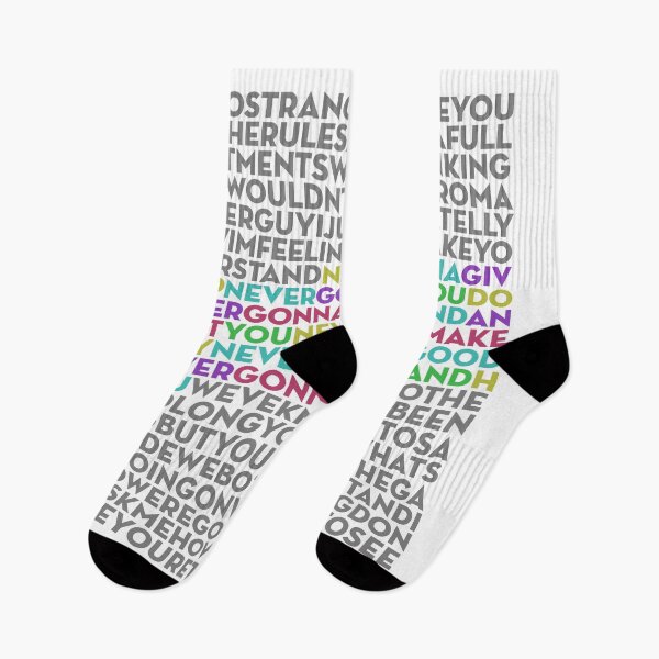 Item preview, Never Gonna Give You Up - Rick Astley (lyrics) v.1 designed and sold by x1brett.