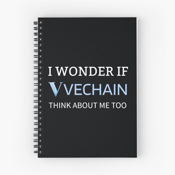 Item preview, I Wonder If VeChain Thinks About Me. designed and sold by Loyaltees Apparel.