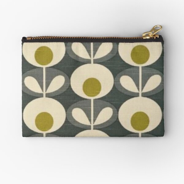 retro flowers design Zipper Pouch