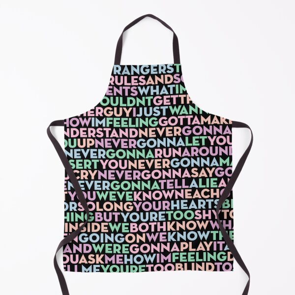 Item preview, Never Gonna Give You Up - Rick Astley (lyrics) v.3 designed and sold by x1brett.