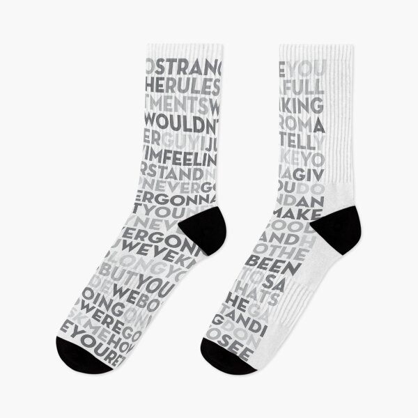 Item preview, Never Gonna Give You Up - Rick Astley (lyrics) v.4 designed and sold by x1brett.