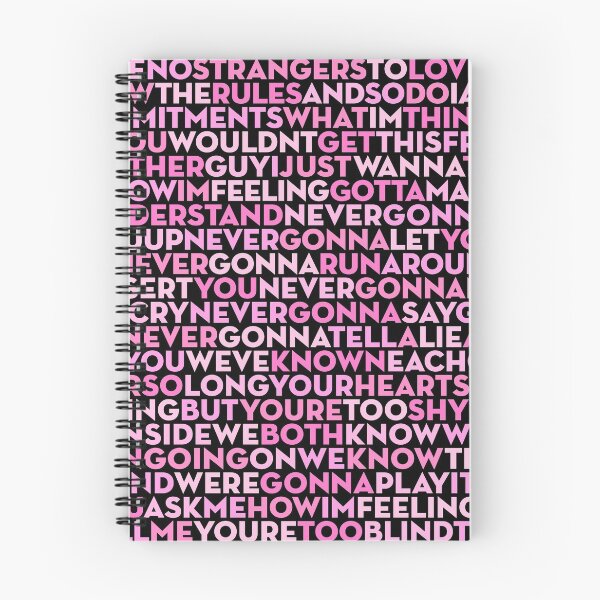 Item preview, Never Gonna Give You Up - Rick Astley (lyrics) v.5 designed and sold by x1brett.