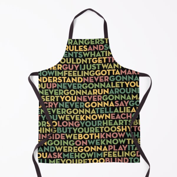 Item preview, Never Gonna Give You Up - Rick Astley (lyrics) v.6 designed and sold by x1brett.