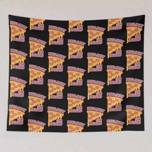 Item preview, Pizza Baby On Board designed and sold by jacjac2121.