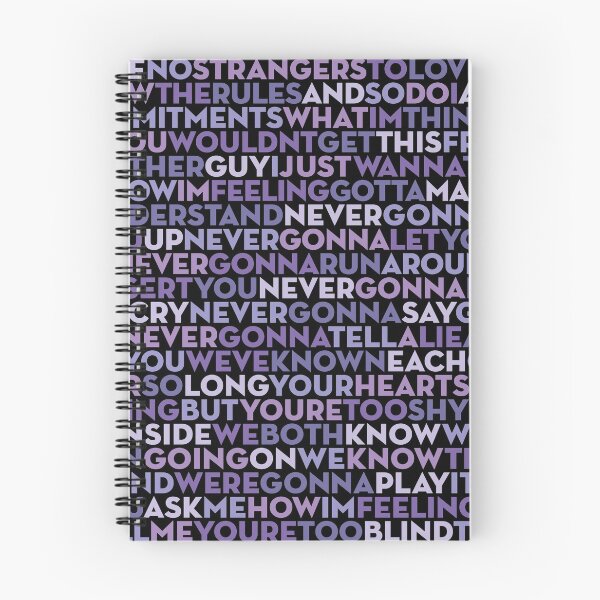Item preview, Never Gonna Give You Up - Rick Astley (lyrics) v.7 designed and sold by x1brett.
