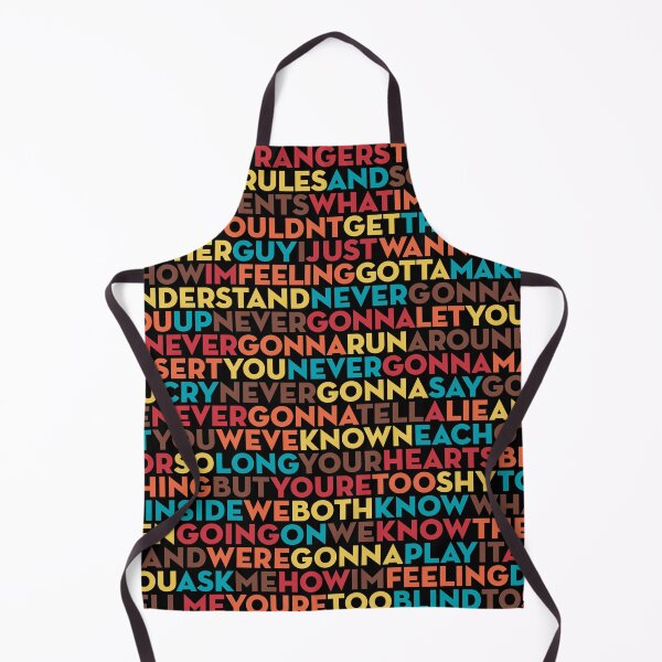 Item preview, Never Gonna Give You Up - Rick Astley (lyrics) v.8 designed and sold by x1brett.