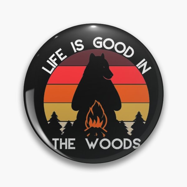 Item preview, Campfire Life Is Good In The Woods Bear Shirt  designed and sold by Clavitaps.