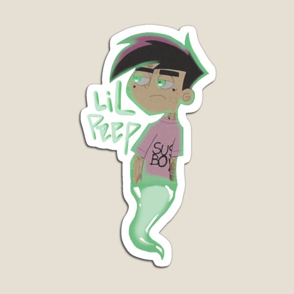 Lil Peep Cry Baby Danny Phantom  Magnet