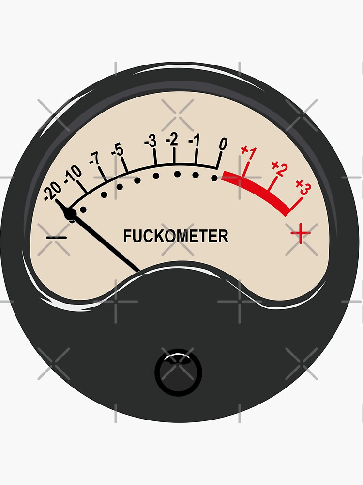 Artwork view, Fuckometer designed and sold by enriquepma