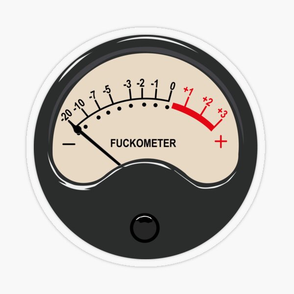 Item preview, Fuckometer designed and sold by enriquepma.
